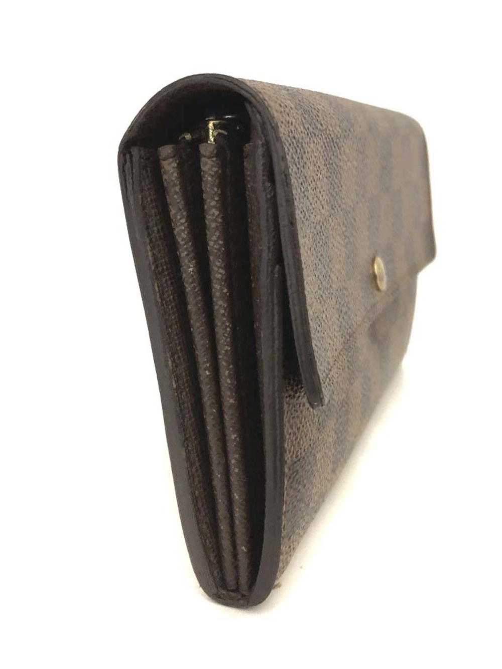 Louis Vuitton Damier Ebene Brown Sarah Wallet - Picture 3 of 8